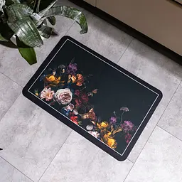 Килимок із 3D-принтом Flora 58×38 см діатомітовий Yiwu HP-42-103 - мініатюра 2