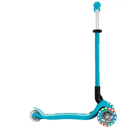 Самокат Globber Go Up Active Lights 360 колеса світяться до 20/50кг від 1 року блакитний (749-300) - мініатюра 10