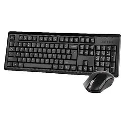 Бездротовий комплект (клавіатура + миша) A4Tech 4200N V-Track Wireless Black (4200N (GR-92+G3-200N)) - мініатюра 3