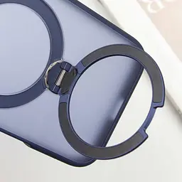 Чохол Ummi Colorful with MagSafe HQ Ring для Apple iPhone 16 Pro Max (6.9) Dark Blue - мініатюра 6