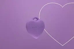 Вібратор для клітора FairyGasm PleasureStone 5.5 см фіолетовий - мініатюра 5