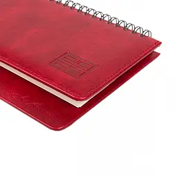 Планінг-щотижневик настільний Leo Planner 2027 Persona 30х14 см 128 сторінок бордовий (252741) - мініатюра 2