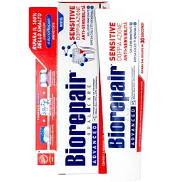 Зубна паста Biorepair Позбавлення чутливості Подвійна дія 75 мл (8017331077849) - мініатюра 2