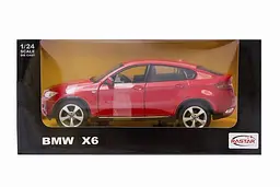 Машинка Rastar BMW X6 1:24 червоний 41500 - мініатюра 2