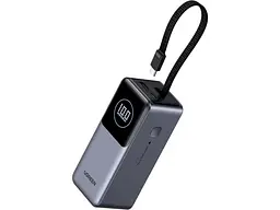 Зовнішній акумулятор (Power Bank) UGREEN PB723 Nexode 20000mAh 130W with Built-in USB-C (55365)
