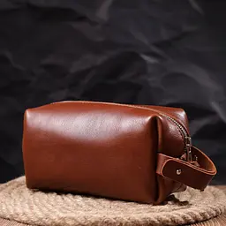 Чоловічий шкіряний месенджер GRANDE PELLE 18.5х10х9 см sum0020993 - мініатюра 7
