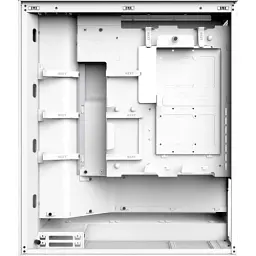 Корпус NZXT H7 Flow White, без БЖ, для E-ATX, ATX, micro ATX, mini ITX, 2 x 3.5″ відсіків, 4 x 2.5″ відсіків, 2хUSB 3.0/1хType-C, 7 слотів розширення (CM-H72FW-01) - мініатюра 5