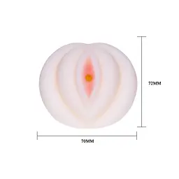 Мастурбатор-вагіна Baile Mens Masturbator, 15.5х7.2 см - мініатюра 6