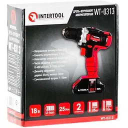 Дриль-шуруповерт Intertool WT-0313 [89138] - мініатюра 8