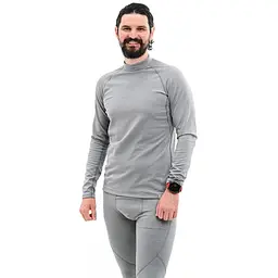 Термофутболка чоловіча Turbat Yeti Top XL Світло-сірий