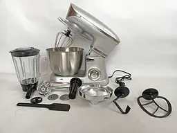 Кухонний комбайн-тестоміс 3 в 1. Line RL-PKM-1900.7 BG Silver 6.5 л - мініатюра 7