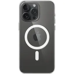 Чохол Clear Case with MagSafe для Apple iPhone 15 Pro Max Transparent AA [92693] - мініатюра 3