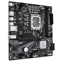 Gigabyte Материнська плата B760M H V2 s1700 B760 2xDDR4 M.2 HDMI DP mATX - мініатюра 2