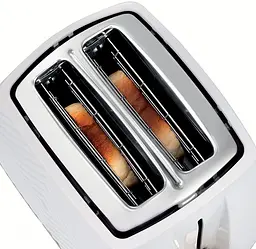Тостер Russell Hobbs Groove 2 Slice 850 Вт пластик підігрів розморож. - мініатюра 3