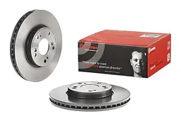 Диск гальмівний вентильований Honda Accord VI-VII 97-12р Brembo (09.A350.11) - мініатюра 2