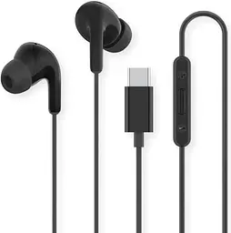 Навушники дротові Xiaomi Type-C Headset Earphones чорні - мініатюра 2