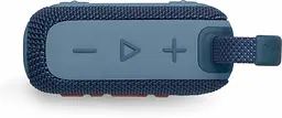 Портативна акустика JBL Go 4 Blue (JBLGO4BLU) - мініатюра 7
