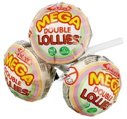 Набір льодяників на паличці Swizzels Double Lollies Sweets Dispenser Box 100шт - мініатюра 8