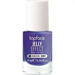 Лак для ногтей TopFace Jelly Effect PT110 тон 64, 9 мл