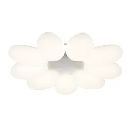 Люстра стельова LED Levistella 797MX6010 (660), 104W, три режими світла, пульт, для вітальні, сучасний стиль - мініатюра 3