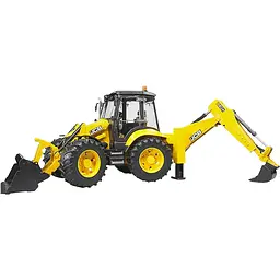 Іграшкова машинка Bruder Трактор-навантажувач JCB 5CX eco 1:16 (02454) - мініатюра 2