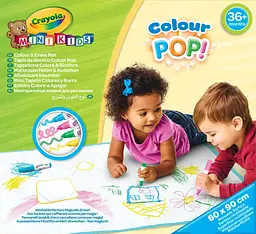 Багаторазовий килимок для малювання Crayola Mini Kids з фломастерами (81-8132) - мініатюра 5