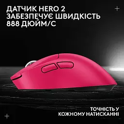 Миша Logitech G Pro X Superlight 2 DEX Pink (910-007373) Б/в - мініатюра 13