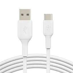 Кабель Belkin USB-A > USB-C заряджання/синхронізації 1м, 15Вт, Type-C, PVC, білий teh0013670 - мініатюра 2