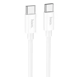 Дата кабель Hoco X 87 Magic Type-C to Type-C PD 60 W (1 m) White