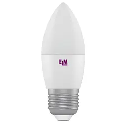 Лампа світлодіодна свічка ELM 5W E27 4000K (18-0081) - мініатюра 2