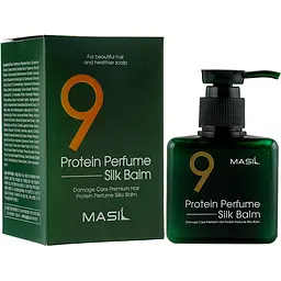 Бальзам Masil 9 Protein Perfume Silk Balm, з протеїнами для пошкодженого волосся, 180 мл - мініатюра 2