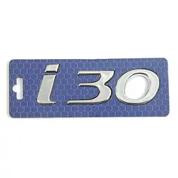 Емблема напис i30 скотч 3М 160 x 30 мм