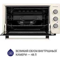 Електрична піч Minola Foet 4815 IV - мініатюра 3