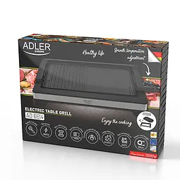 Електричний настільний гриль Adler AD 6614 - мініатюра 6