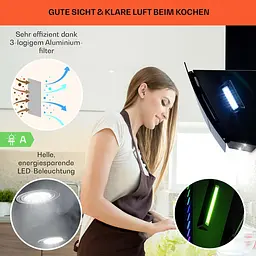 Витяжка Klarstein Clara 60 509 м³/год (10040140) - мініатюра 7