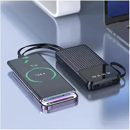 Зовнішній акумулятор Borofone BJ76 10000mAh 10W Black [161215] - мініатюра 7