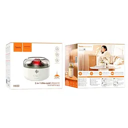 Зволожувач повітря Hoco HX30 Ultrasonic Aromatherapy до 15 годин білий - мініатюра 6