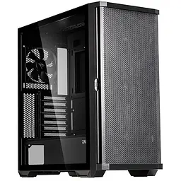 Корпус Zalman Z10, чорний, Mid Tower, без БЖ, для ATX / Micro ATX / Mini ITX, 1xType-C / 2xUSB 3.1, макс. CPU - 173 мм / VGA - 395