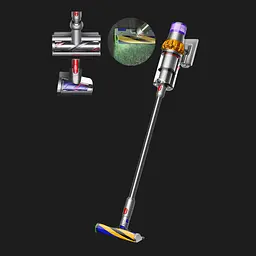 Акумуляторний пилосос Dyson V15 Detect Absolute 2022 (394451-01) - мініатюра 3