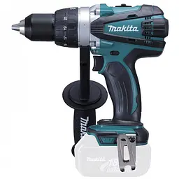 Шурупокрут-дриль з боковим руків'ям акумуляторний Makita DDF458Z (91 Нм, 1.5-13 мм, LXT, без акумуляторів та зарядного пристрою) - мініатюра 3