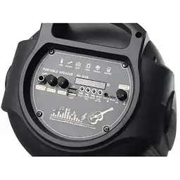 Портативна колонка бумбокс XPRO RX-8228 валіза 30Вт USB SD FM радіо Bluetooth 1 мікрофон ДУ (MER-15715) - мініатюра 3