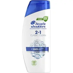 Шампунь Head & Shoulders 2 в 1 Проти лупи Основний догляд 625 мл (8700216304948)