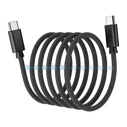 Кабель Choetech XCC-1052 Black USB-C to USB-C Magnetic PD3.1 240W 1.2m (43-00129) - мініатюра 4
