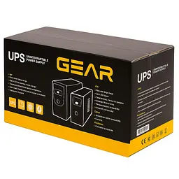 Пристрій безперебійного живлення GEAR GU-1000PLCD - мініатюра 3