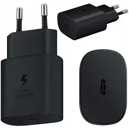 Зарядка для пристрою Adapter PRC 9176 потужність 45 Вт 5А + кабель Type-C USB швидкий заряд чорний - мініатюра 2