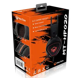 Навушники Meetion HP020 Black/Orange (MT-HP020-A) - мініатюра 2