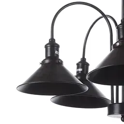 Люстра Brille павук стельова E27 60W BK (BL-285C/5) - мініатюра 2