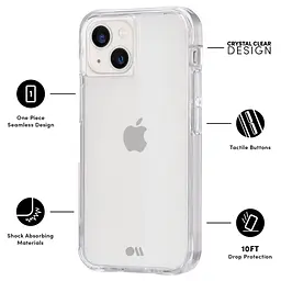 Чохол прозорий Tough Protection Pack та скло CM046826 для iPhone 13 (6.1") Clear - мініатюра 8