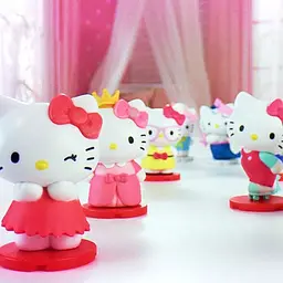 Колекційна фігурка-сюрприз Sbabam You You Милашки Hello Kitty 39/CN23 - мініатюра 4