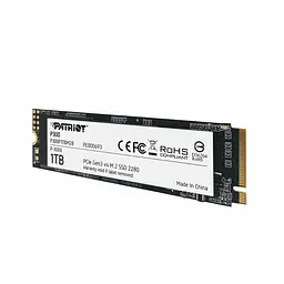 SSD накопичувач M.2 Patriot P300 1TB NVMe 2280 PCIe 3.0x4 3D NAND TLC - мініатюра 3